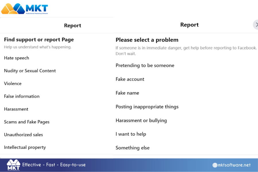 Reporting the Account to Facebook How to delete a fake facebook account