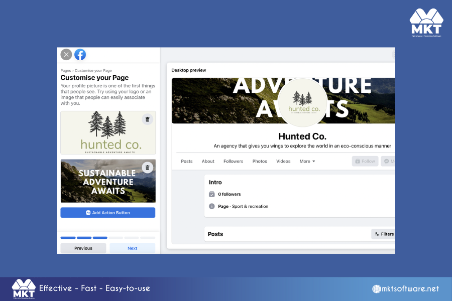 Add your profile imagery How to build Facebook Business Page that attracts customers