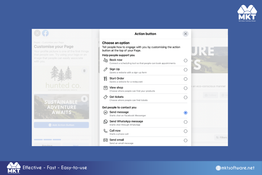 Add your business details How to build Facebook Business Page that attracts customers