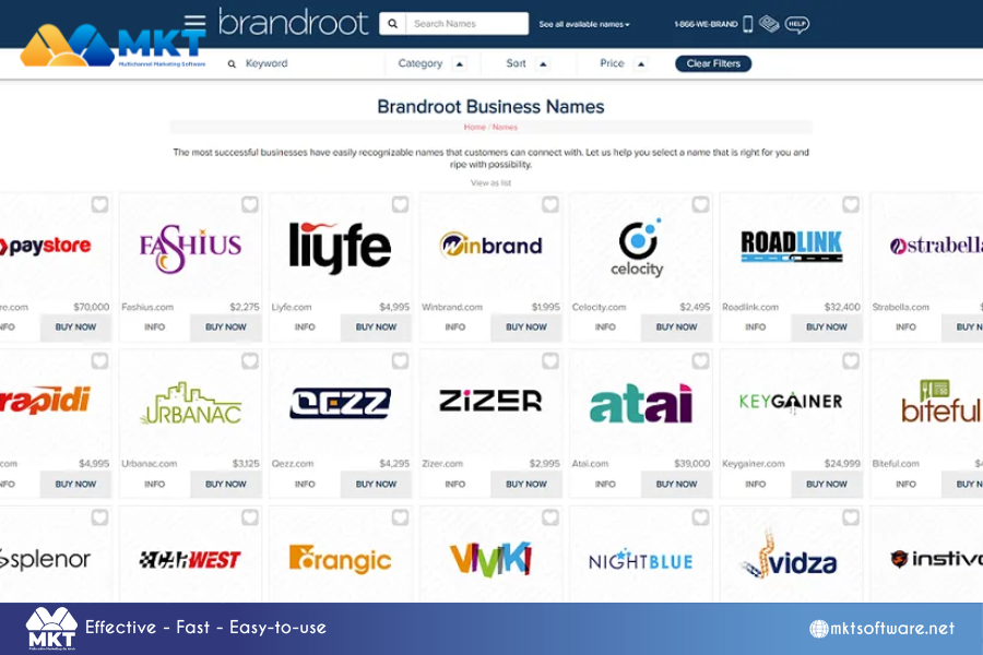 Brandroot Revolutionizing your brand with 9 business name idea generator AI