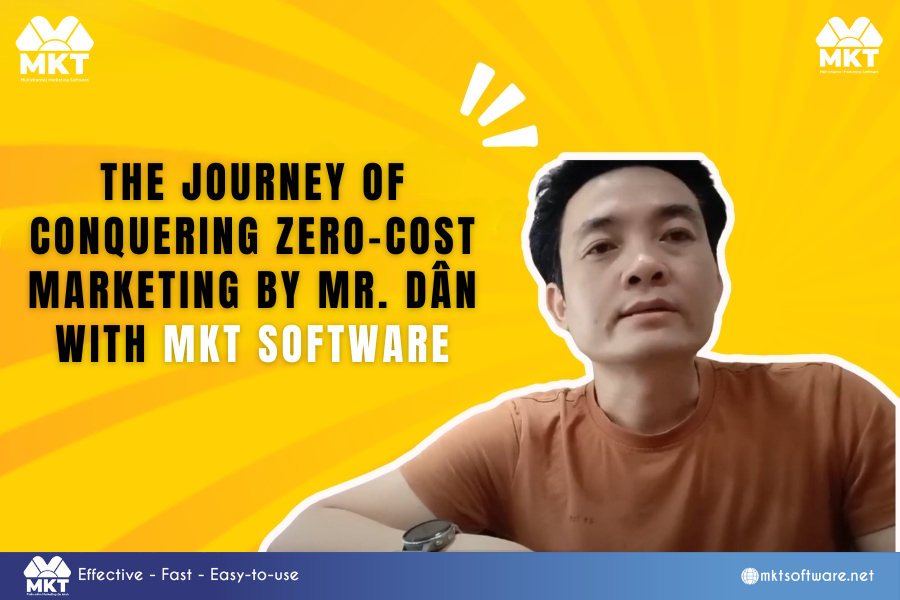 Mr. Dan, owner of an electronics and home appliance business in Thanh Hoa MKT Software: Comprehensive Marketing Tool Accompanying Every Business