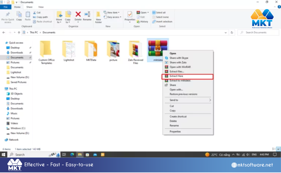Guide to extracting MKT UID software Guide to Download and Install MKT UID
