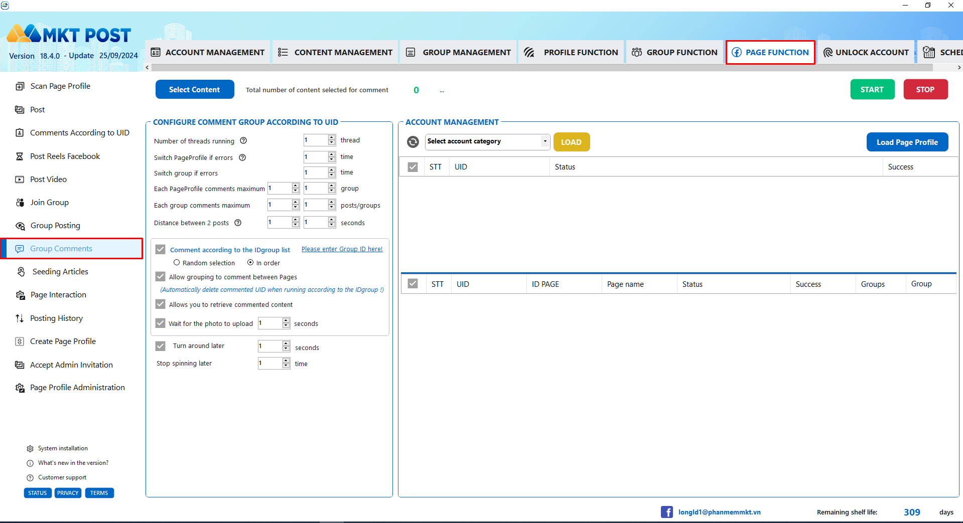 Instructions for auto comment Facebook Groups using MKT Post Instructions for auto comment Facebook Groups using MKT Post