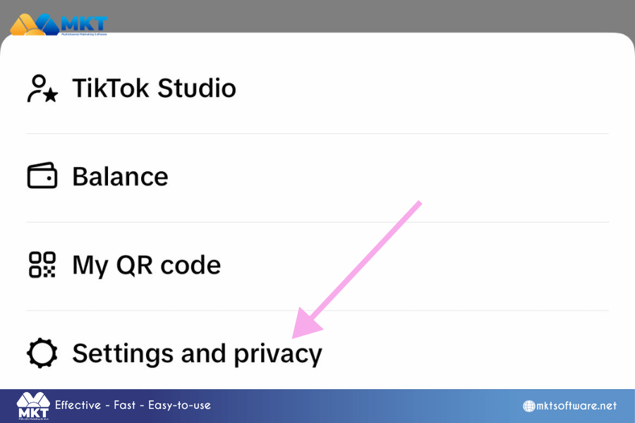 Select Privacy and Settings. How to go live on TikTok: A step-by-step tutorial