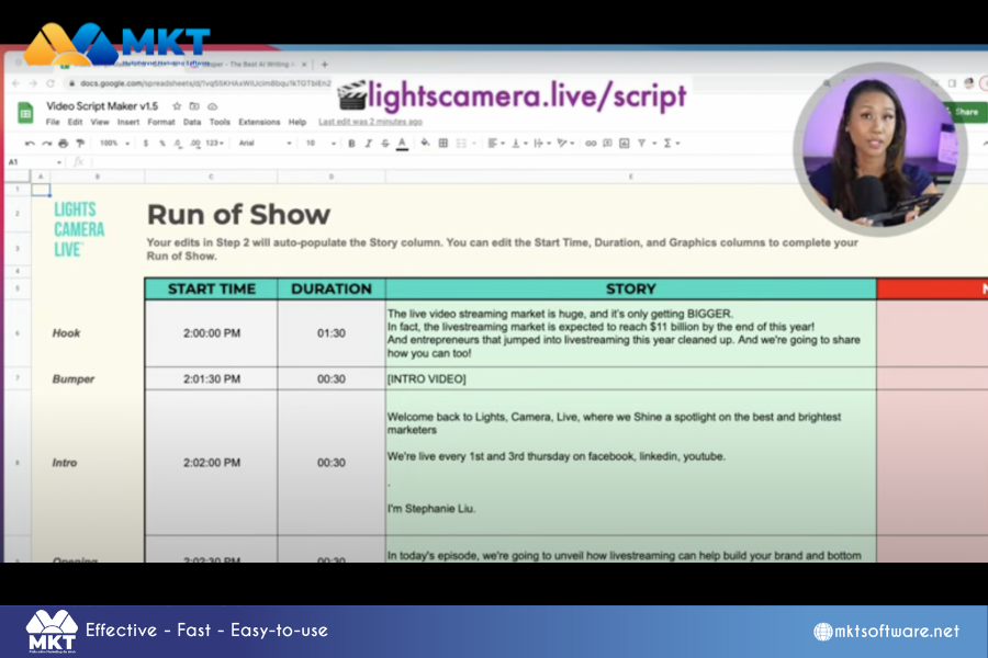 Create an engaging script $500 Billion Awaits: How to Bring Your Brand into the Live Commerce Frenzy