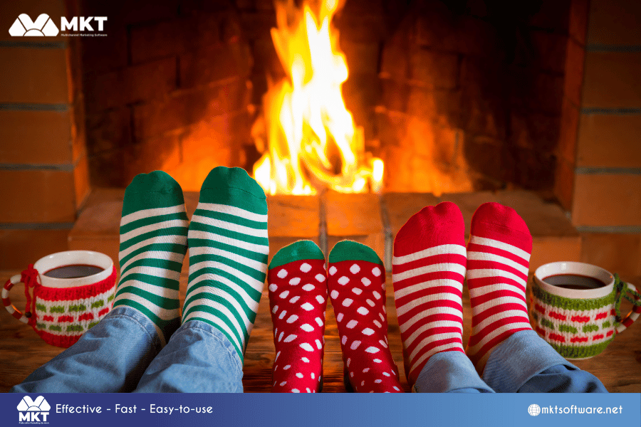 Christmas socks Unique Christmas clothes