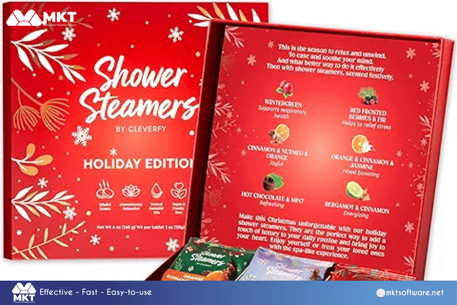 Shower steamers Best Christmas for friend female