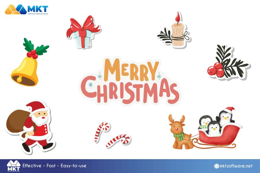 Christmas stickers Home decoration idea for Christmas