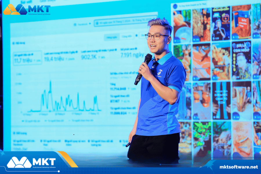 Doan Ky, Co-founder of 3 Do Agency Over 1000 enterprises gathered at "2025 SALES EXPLOSION - MULTI-PLATFORM SALES STRATEGY"