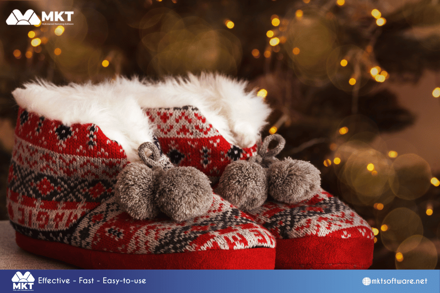 Christmas slippers Unique Christmas clothes