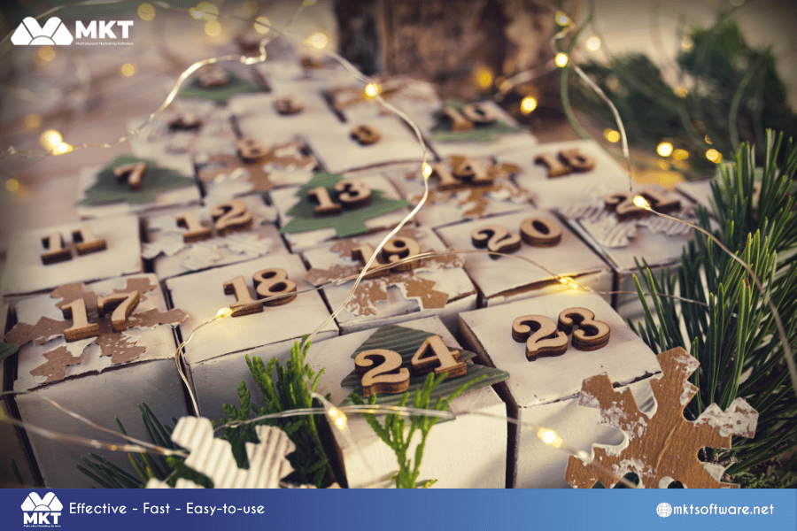 Christmas calendars Home decoration idea for Christmas