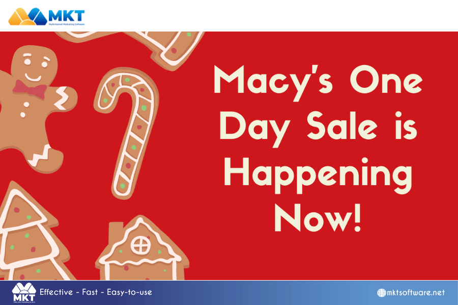 Top brands will offer deep discounts during the Christmas period