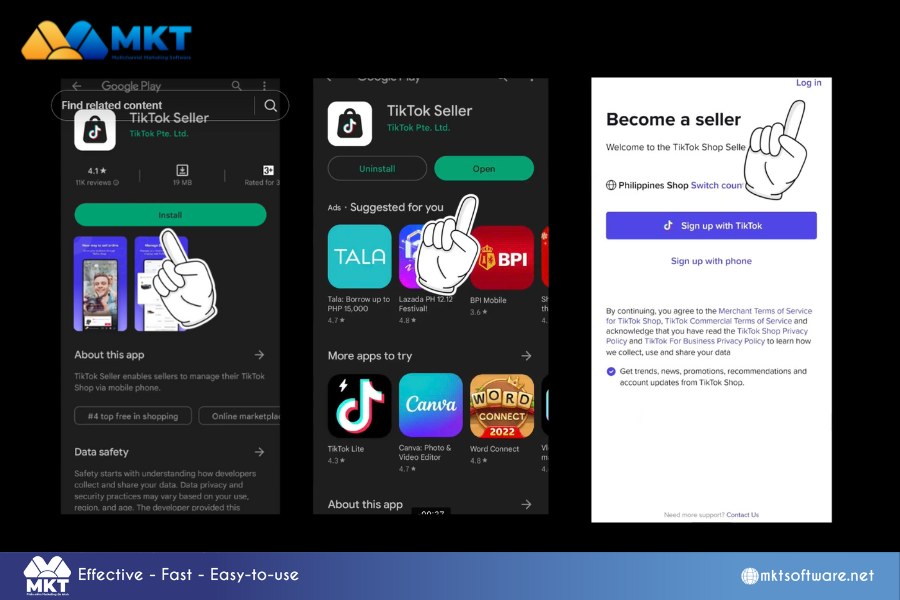 Download the TikTok Seller First Steps For How To Become TikTok Affiliate