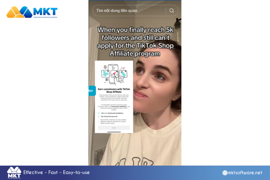 Maintain a minimum of 5,000 followers First Steps For How To Become TikTok Affiliate