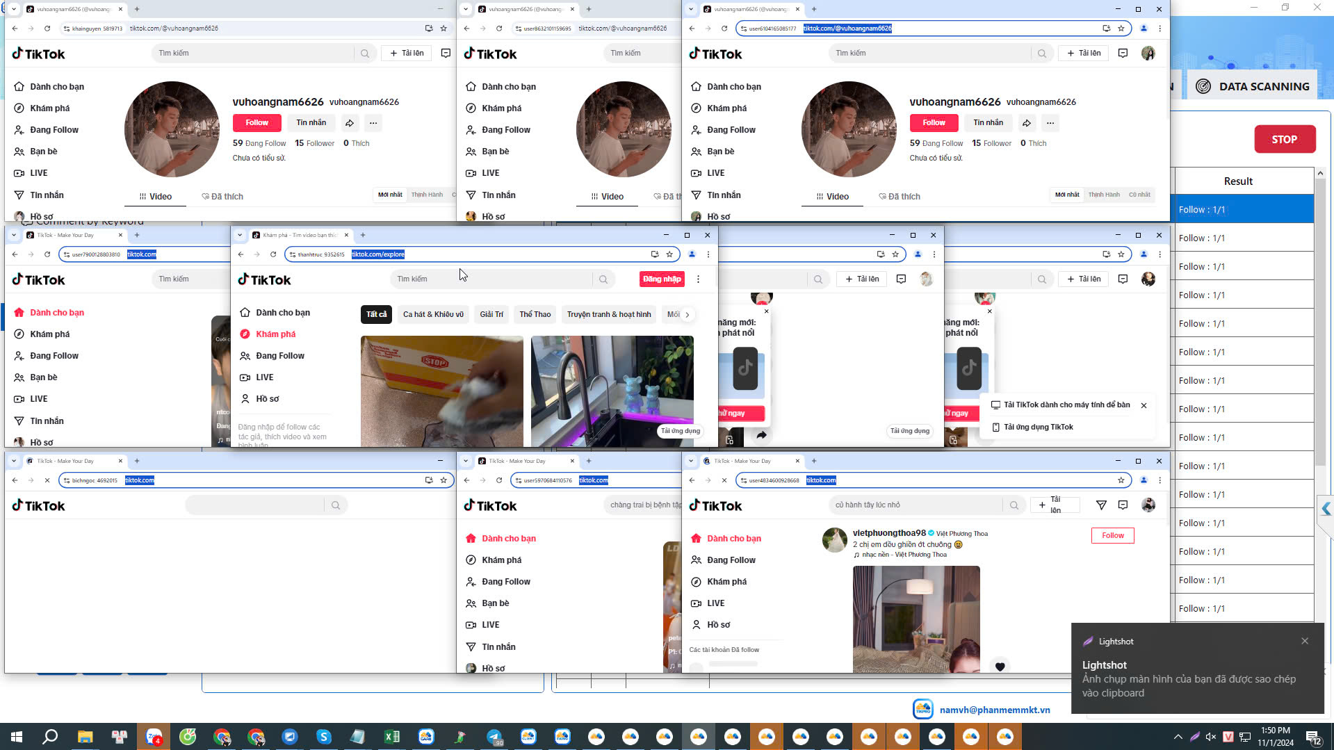 Instructions on how to get more followers on TikTok with MKT TikPro Instructions on how to get more followers on TikTok with MKT TikPro