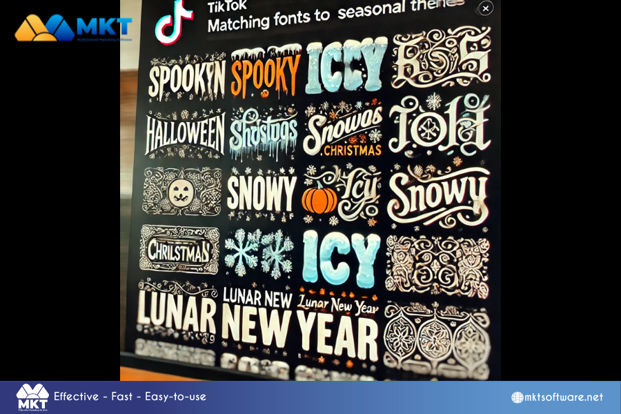 Match fonts to seasonal themes or holidays Unlocking the Power of TikTok Fonts: 9 Creative Ideas to Make Your Videos Go Viral