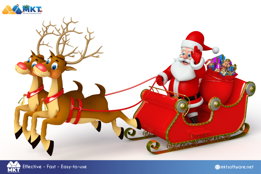 Santa Claus sticker Spreading Holiday Cheer: Classroom Christmas Decorations