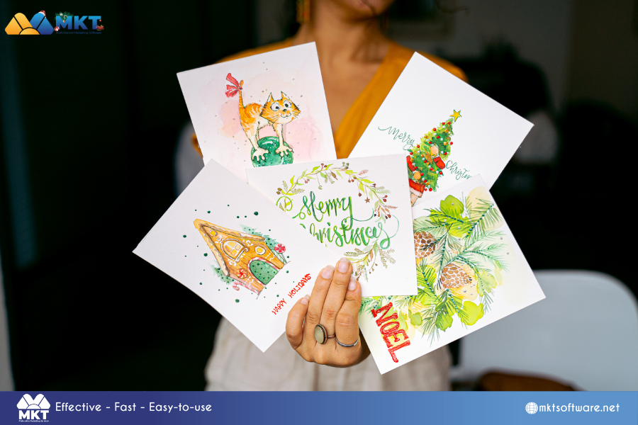 Christmas card Spreading Holiday Cheer: Classroom Christmas Decorations