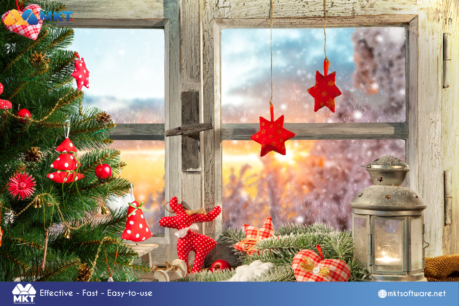 Christmas frames for windows and doors Spreading Holiday Cheer: Classroom Christmas Decorations