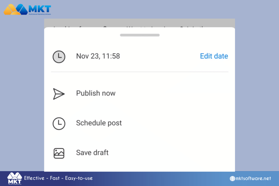Press the Schedule button How to schedule TikTok videos on TikTok from mobile