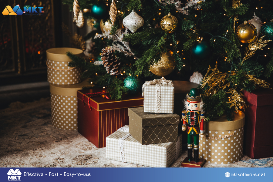 Gift boxes Spreading Holiday Cheer: Classroom Christmas Decorations