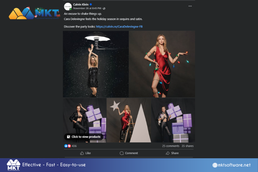 Christmas Post Idea of Calvin Klein 9 Outstanding Christmas Facebook Post Ideas 2024