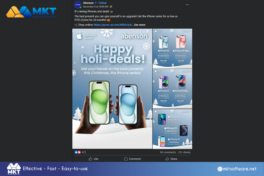 Analyze the market and understand customer insights 9 Outstanding Christmas Facebook Post Ideas 2024