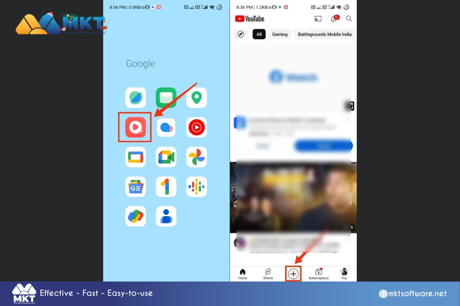 Detailed guide for How to upload YouTube Shorts from gallery