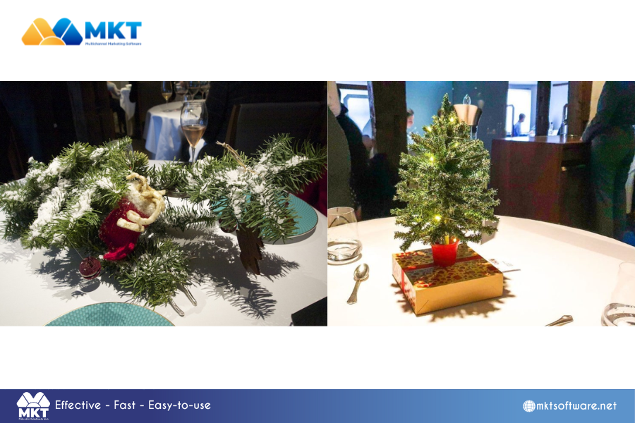 The Fat Duck (UK) Dazzling Holiday Makeovers: 6 Restaurant christmas decoration ideas