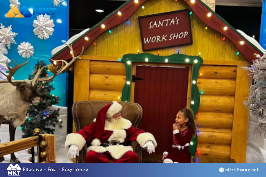 Create a kid-friendly Christmas zone Dazzling Holiday Makeovers: 6 Restaurant christmas decoration ideas