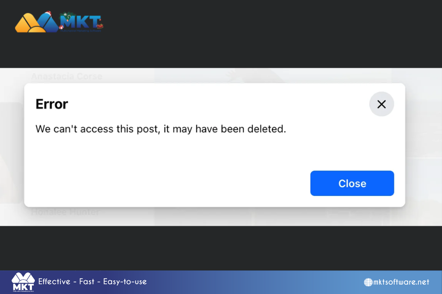The post has been deleted Why Can’t I Comment on a Facebook Post? 6 Common Causes Explained