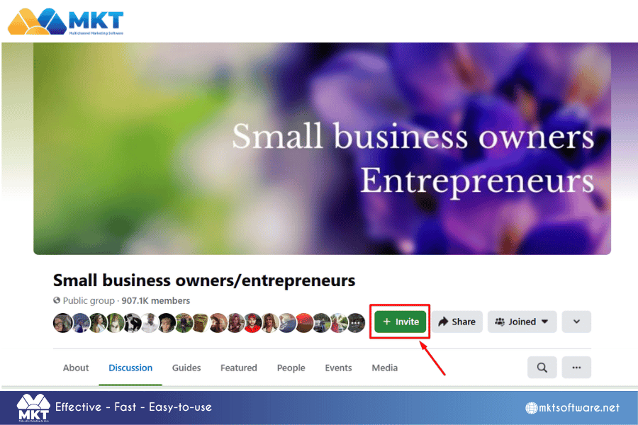 Click on More => Invite members Secrets to Increase Facebook Group Engagement in 2025