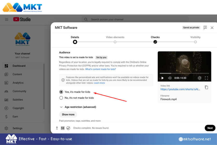 How to upload Shorts on YouTube in high quality on a PC