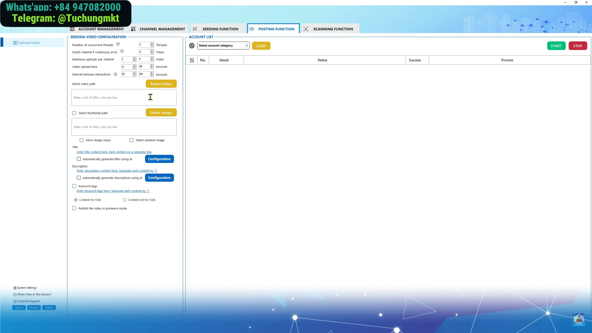 1.2 Automated Video Posting