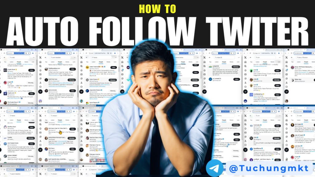 How to mass follow on Twitter 2025