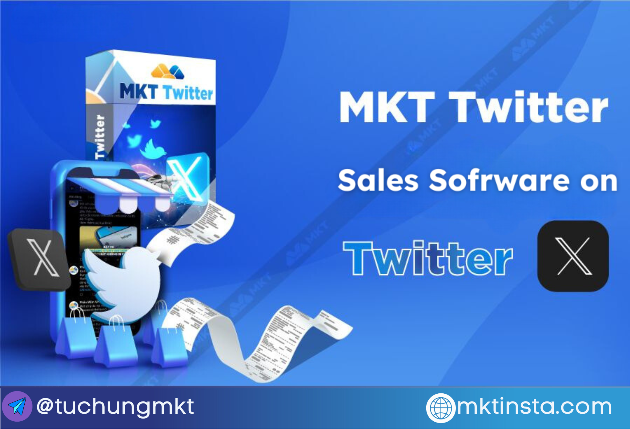 How MKT X helps automate daily post Twitter safely