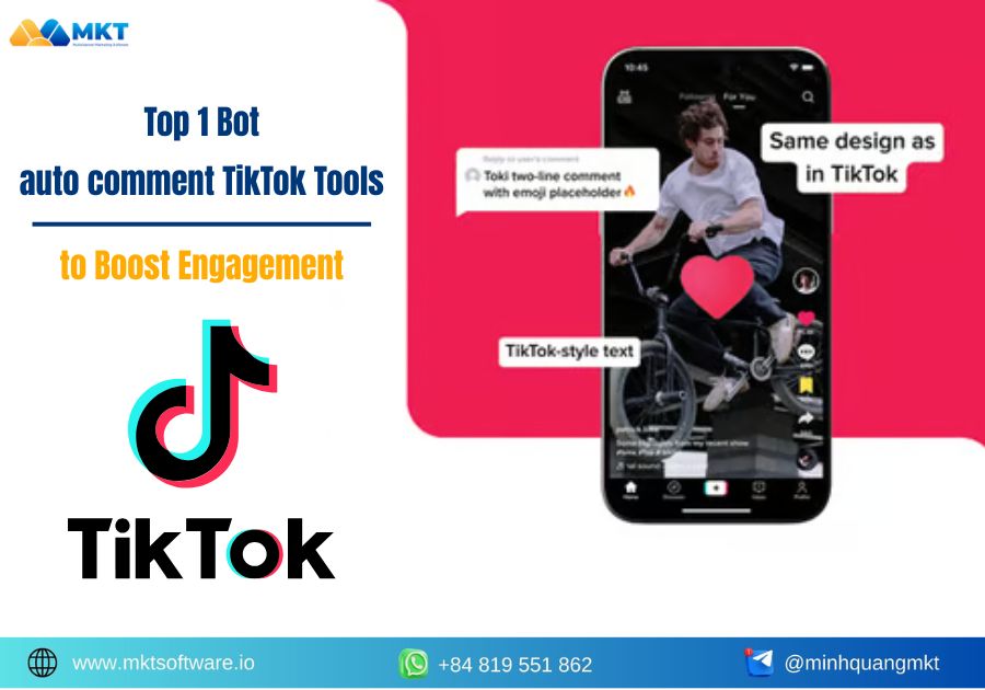 Top 1 Bot auto comment TikTok Tools to Boost Engagement